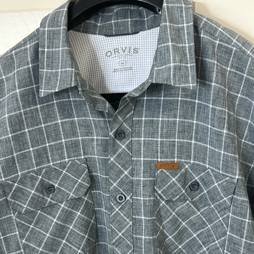 Orvis Men’s XL Button Up Tech Shirt - Picture 4 of 8